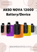 AKSO SUPA NOVA 12000 PUFFS Battery