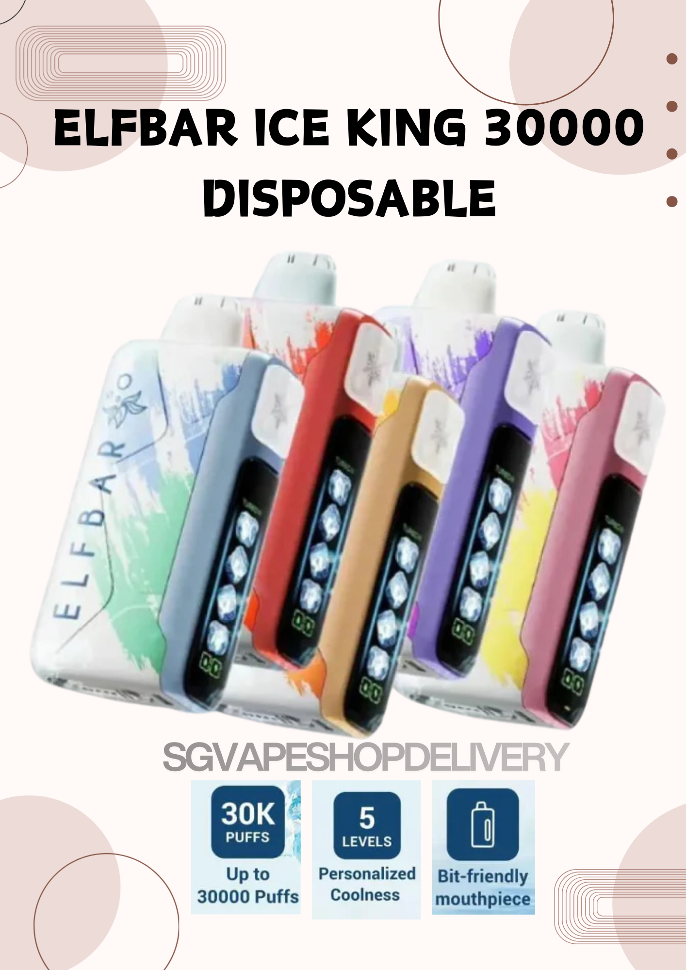 ElfBar Ice King 30000 Disposable Vape