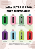 LANA ULTRA E 7500 Puffs