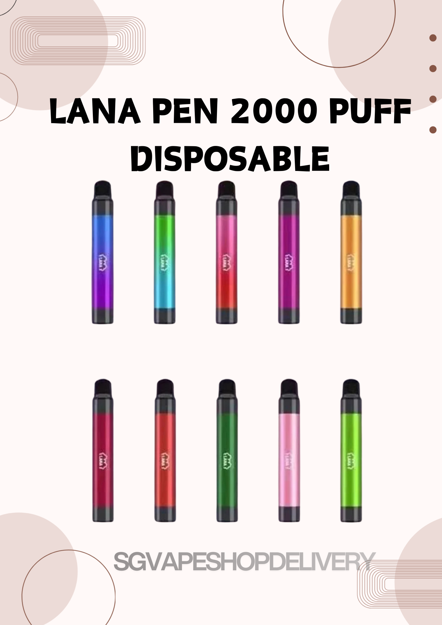 LANA PEN 2000 DISPOSABLE